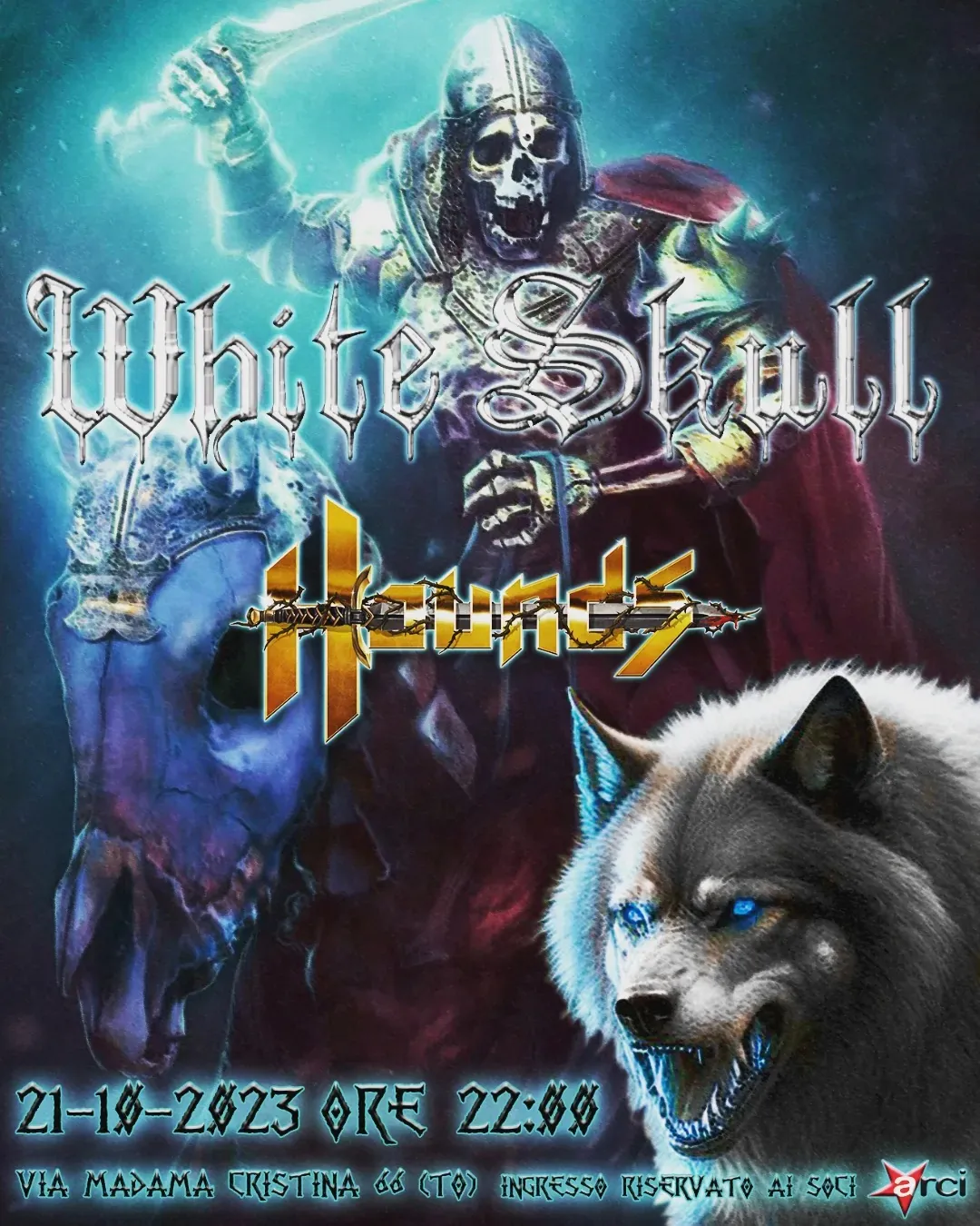 Live Report: White Skull + Hounds @ Ziggy Club, Torino - 21/10/2023