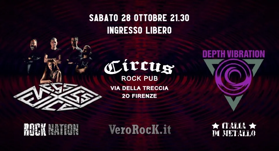 Mess Excess e Depth Vibration: al Circus Rock Club di Firenze