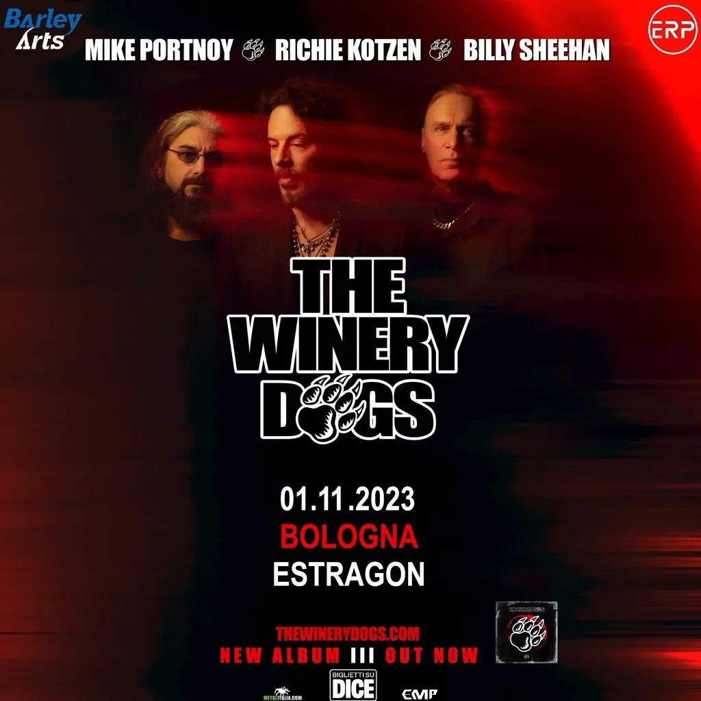 The Winery Dogs: pronti per la nuova data italiana