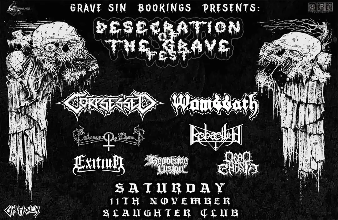 Live Report: Desecration of the Grave Fest @ Slaughter Club, Paderno Dugnano (MI) - 12/11/2023