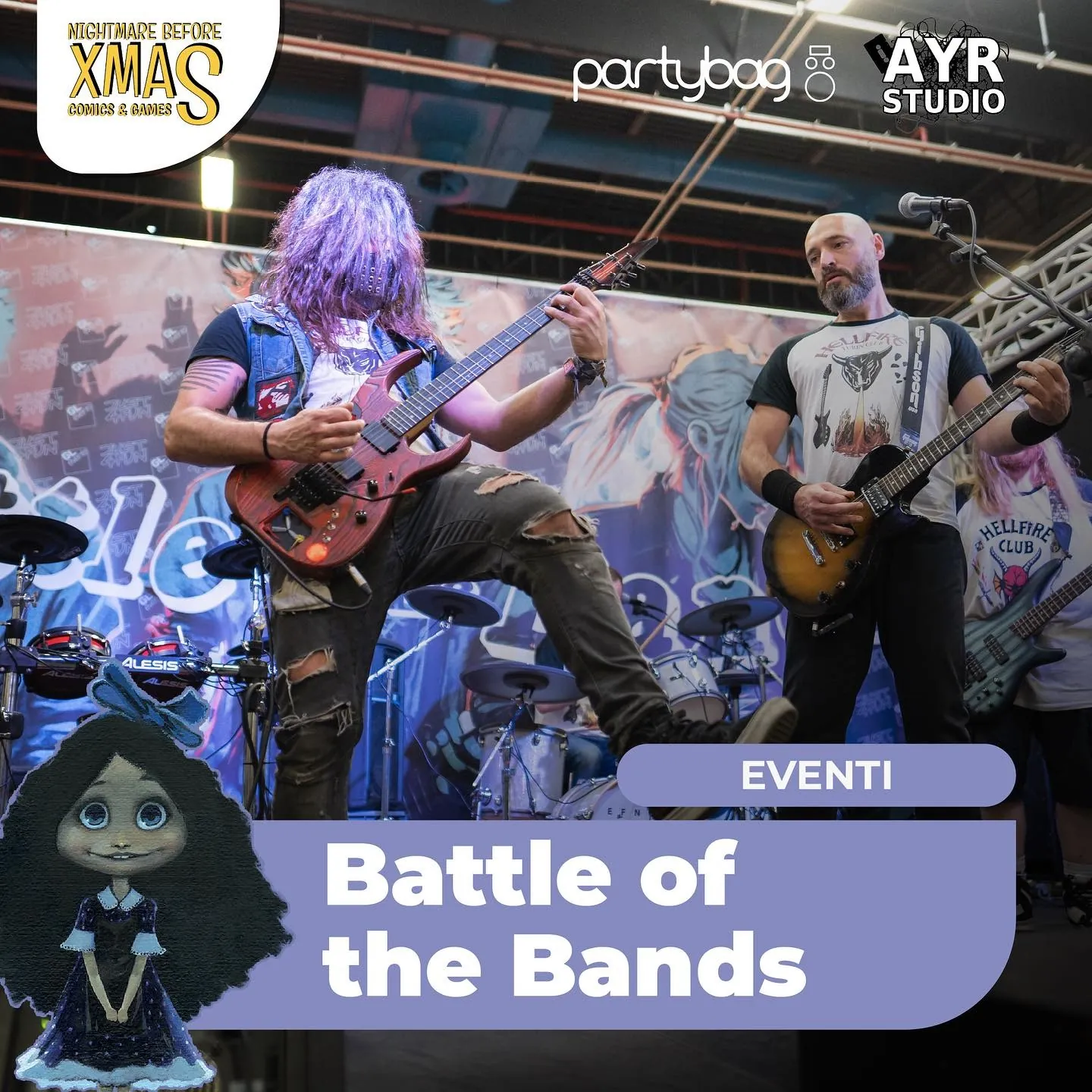 XMAS Comics: torna a Torino la "Battle of the bands"!