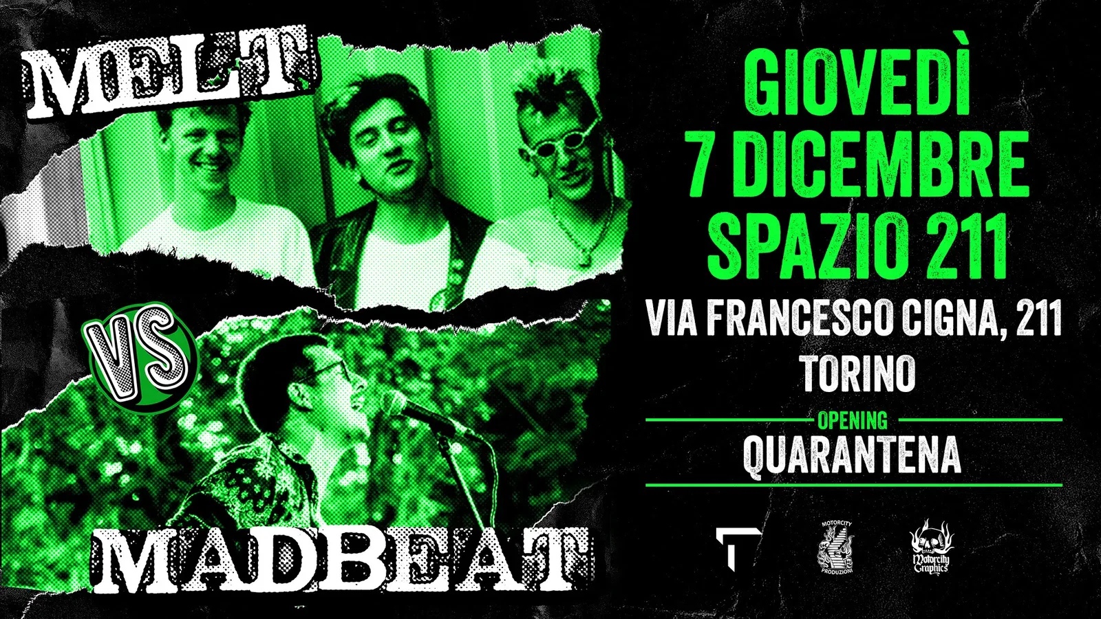 Madbeat: con i I Melt nella data del 7 dicembre
