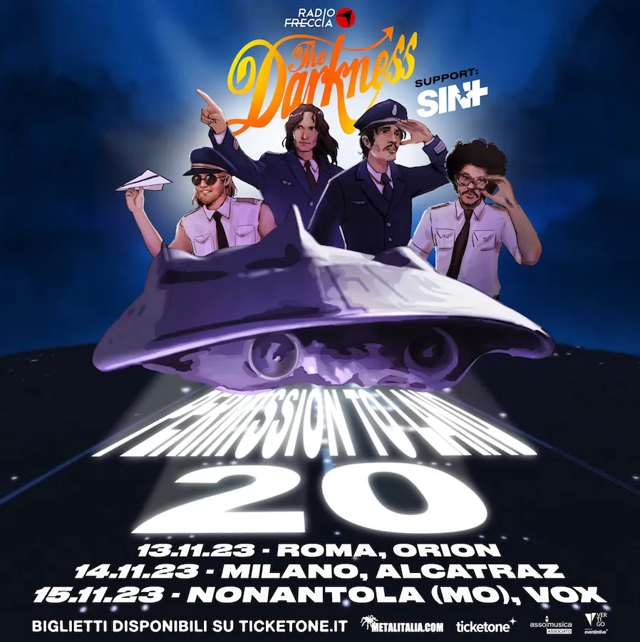 The Darkness: gli orari delle date italiane
