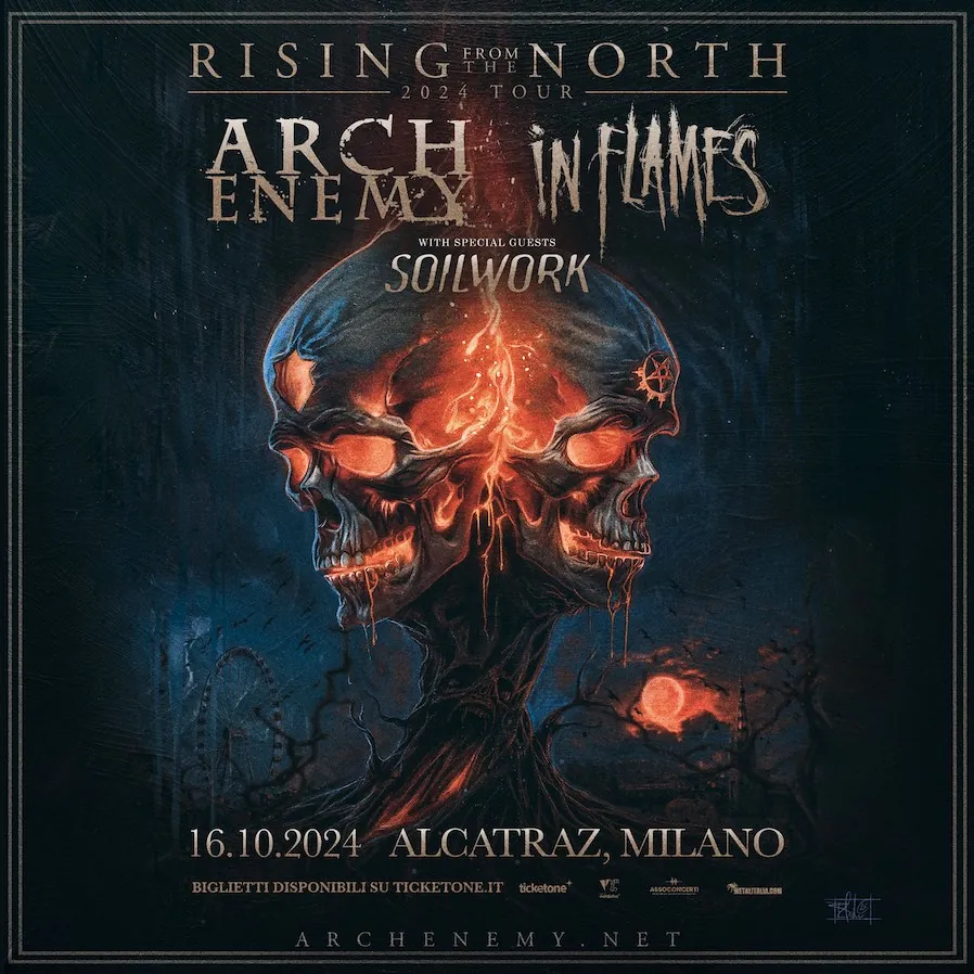 Arch Enemy & In Flames: una data a Milano a ottobre 2024