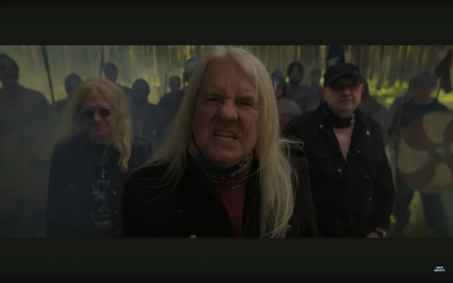 Amon Amarth: il video di 'Saxons and Vikings' con Biff Byford