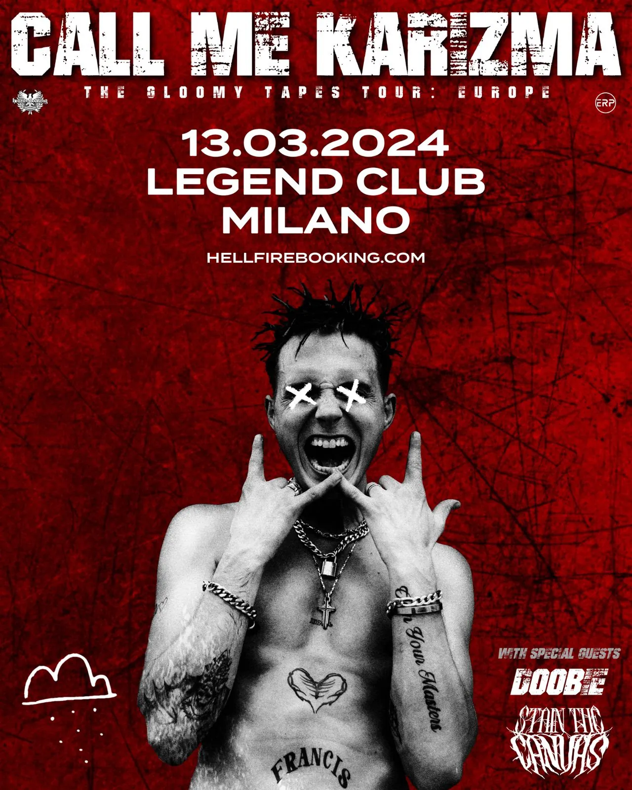 Stain The Canvas: in apertura ai Call Me Karizma a marzo