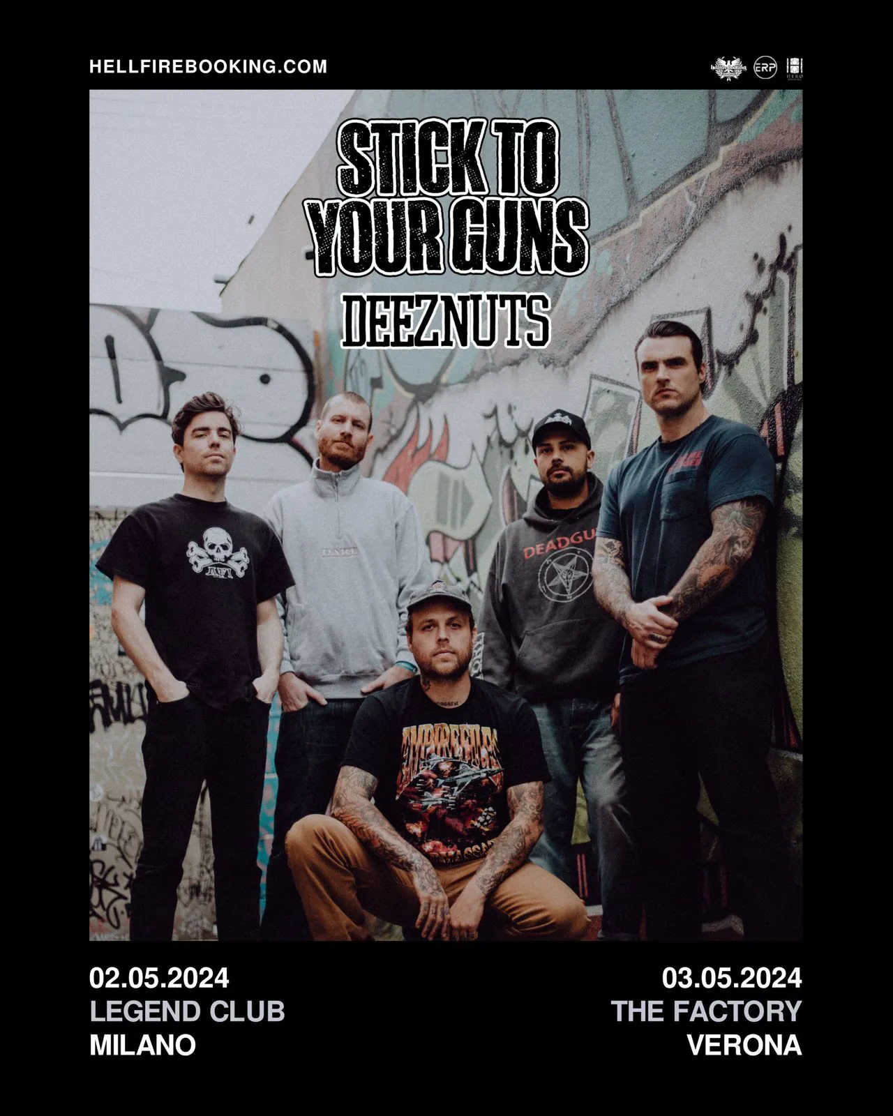 Stick To Your Guns: due date in arrivo con i Deez Nuts!