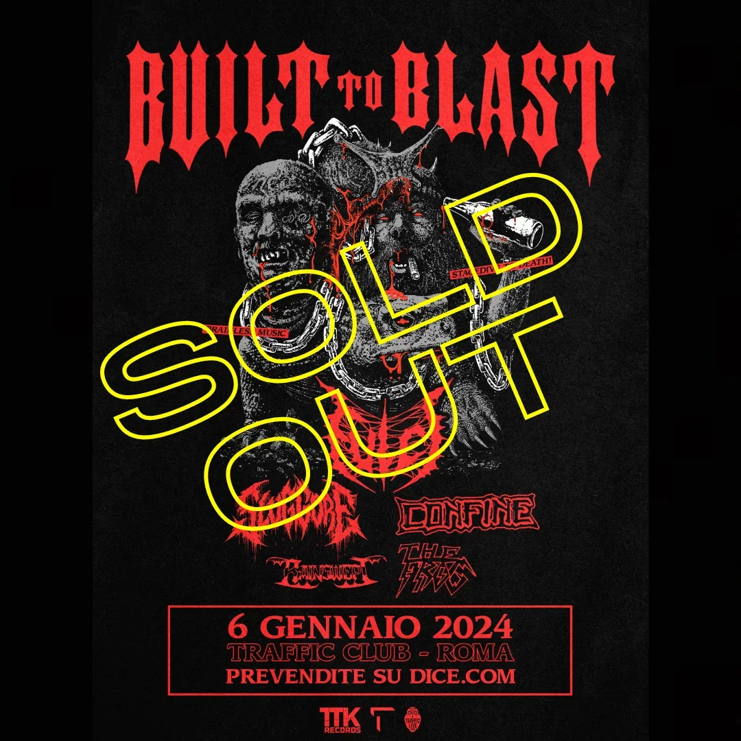 Built To Blast Fest: sold out il festival con Fulci e altri di stasera!