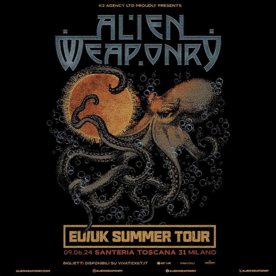 Alien Weaponry: a giugno una data in Italia