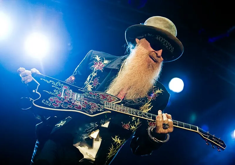 ZZ Top: guarda Billy F Gibbons al "Rock Legends Cruise XI"