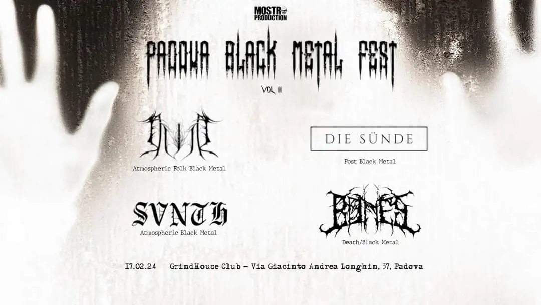 Live Report: Padova Black Metal Fest, Grind House Club, 17/02/2024