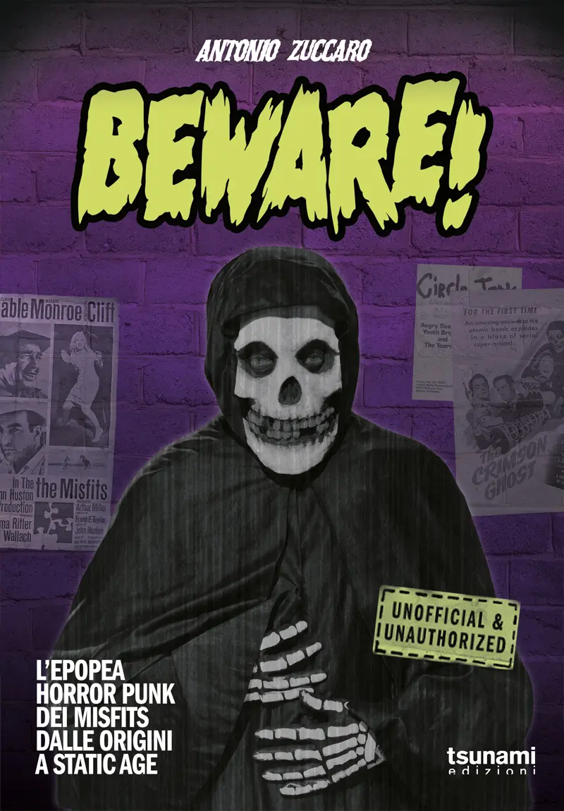 Misfits: in uscita 'Beware!', il libro su di loro