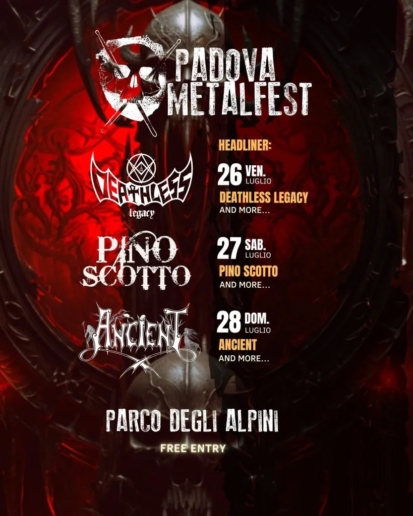 Padova Metal Fest: a luglio l'undicesima edizione