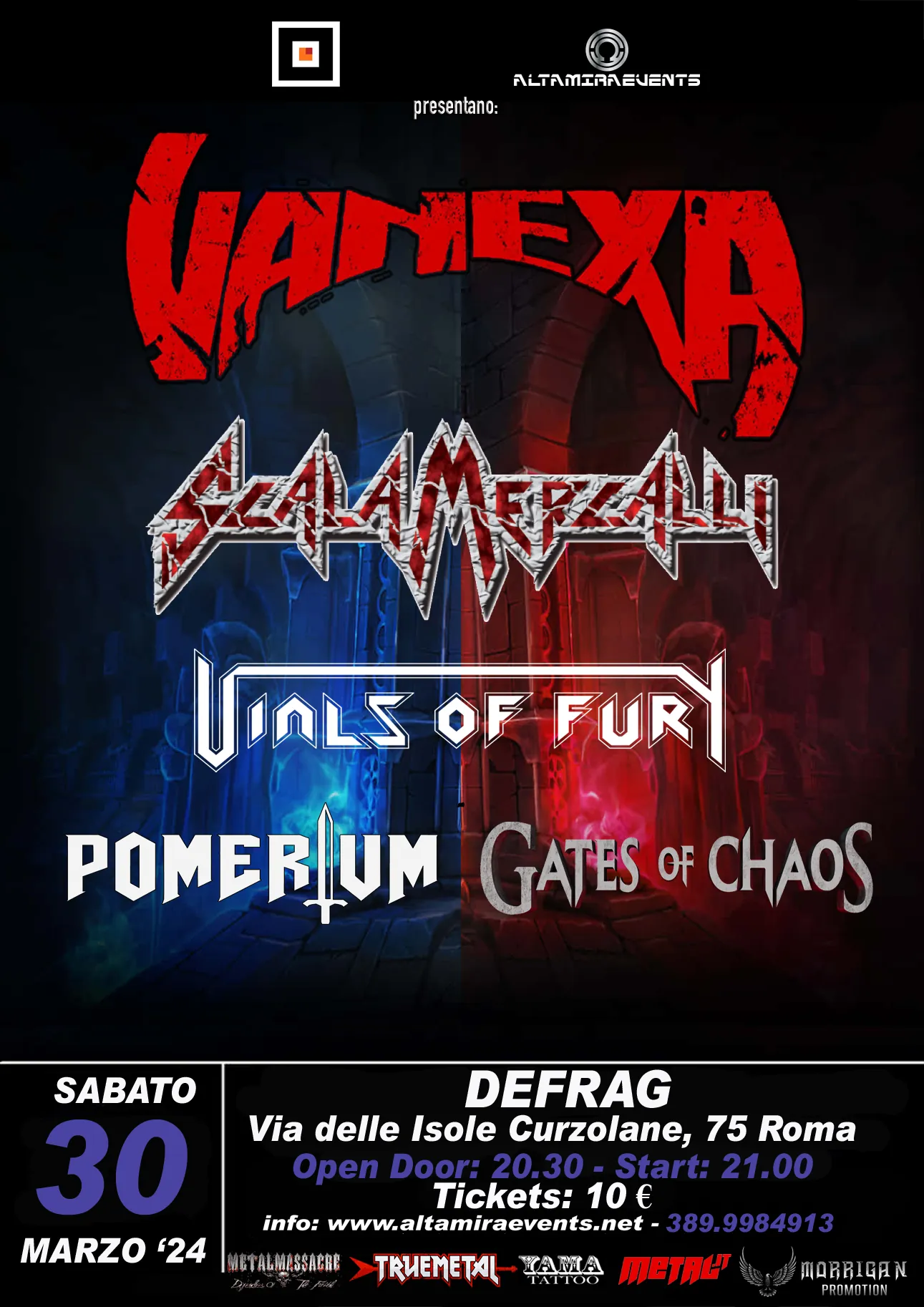 Vanexa + special guest live @ Defrag di Roma