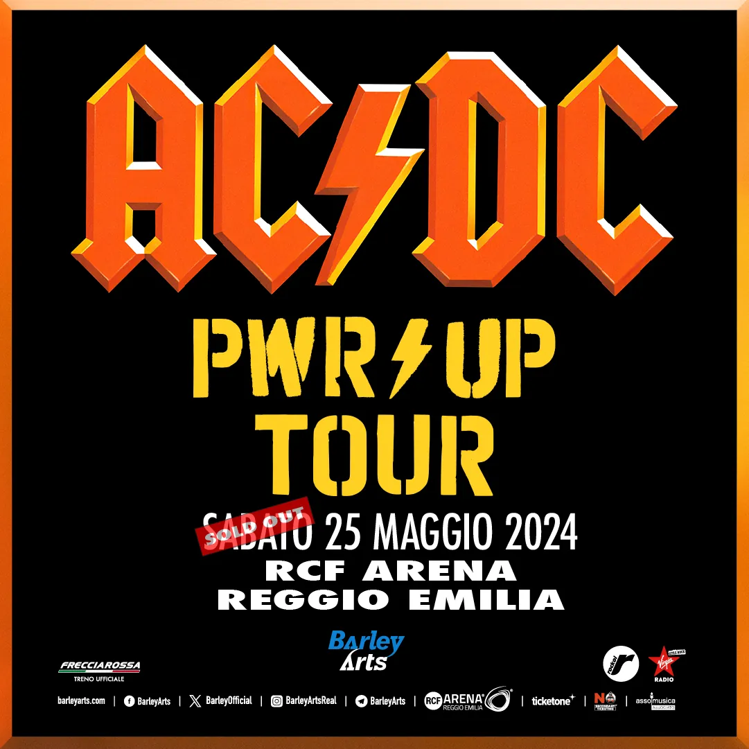 AC/DC: offerte speciali treni per l'evento di Reggio Emilia