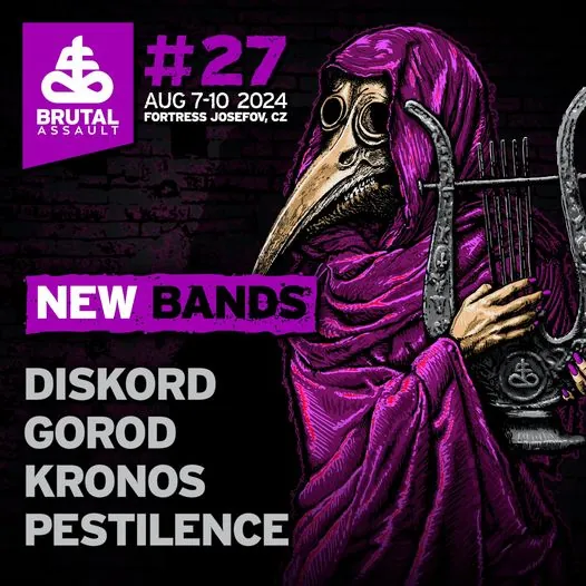 Brutal Assault 2024: all’edizione # 27 si aggiungono altre 4 band death metal