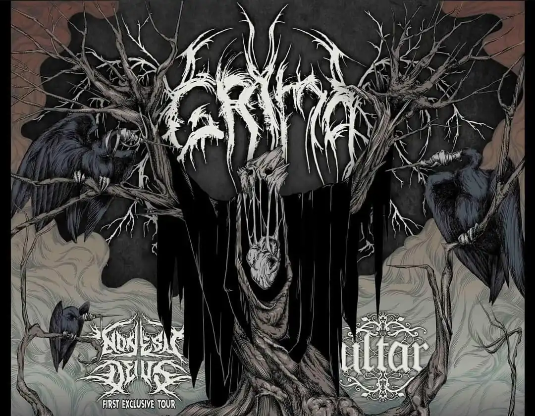 GRIMA + ULTAR + NON EST DEUS + SOLFAR una data italiana il 03 MAGGIO allo Slaughter Club di Paderno Dugnano