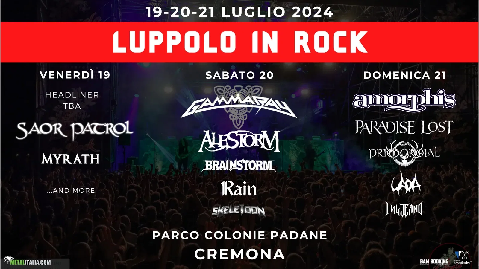 Luppolo in Rock: si completano i roster di sabato e domenica