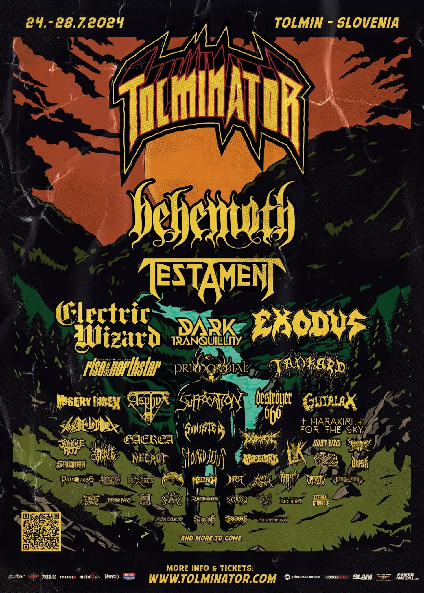 Tolminator Festival 2024: 24 al 28 luglio a Tolmin, in Slovenia; definita la line-up