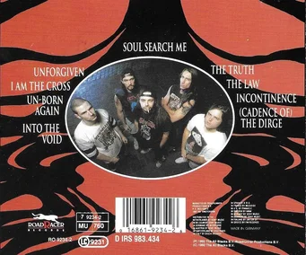 Ricordi di gioventù...la retrocopertina di "The Law"