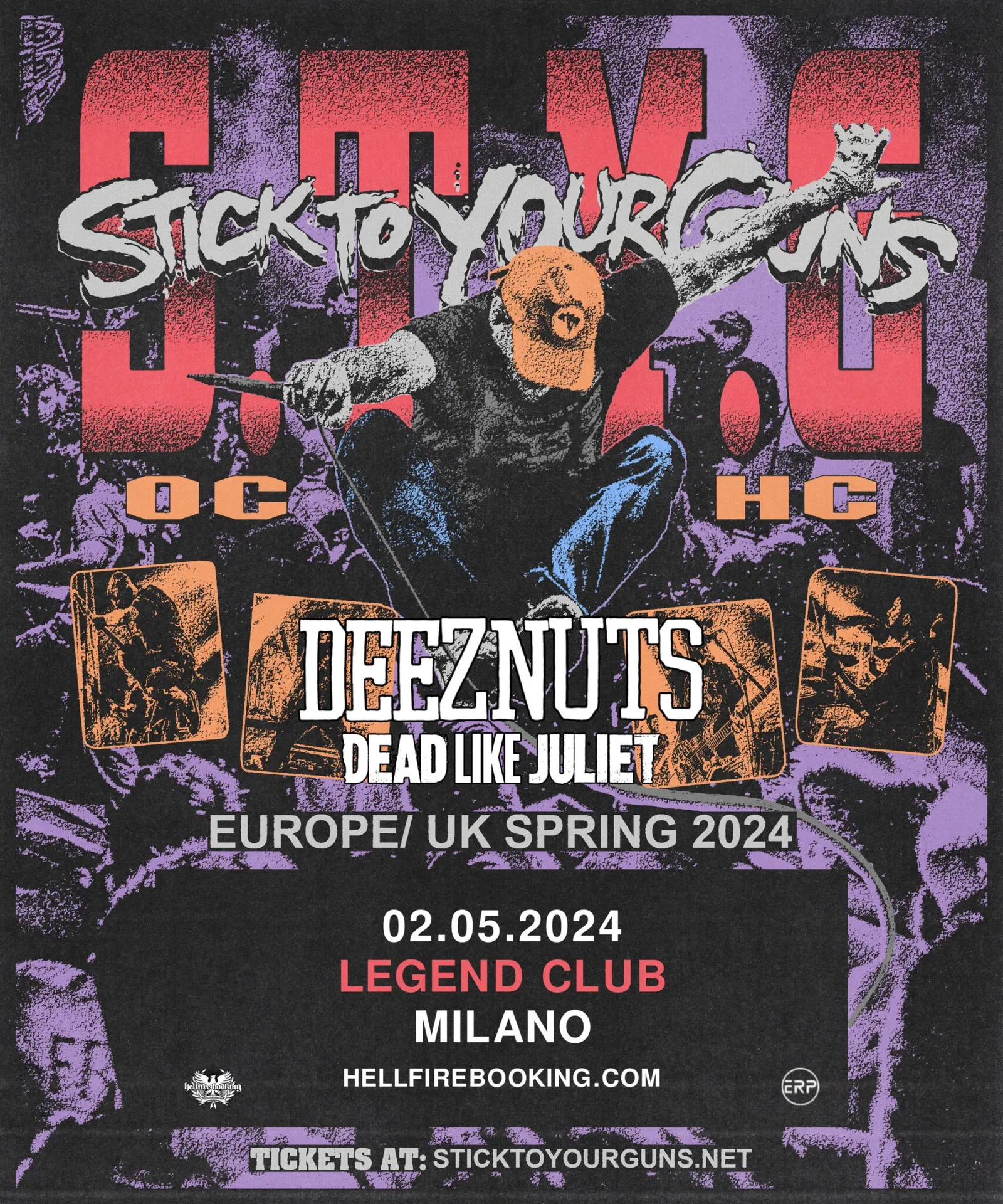 Stick To Your Guns: a Milano i Dead Like Juliet di supporto