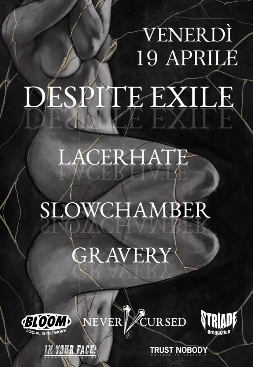 Despite Exile: gli orari della data al Bloom di Mezzago, aggiunti i Gravery