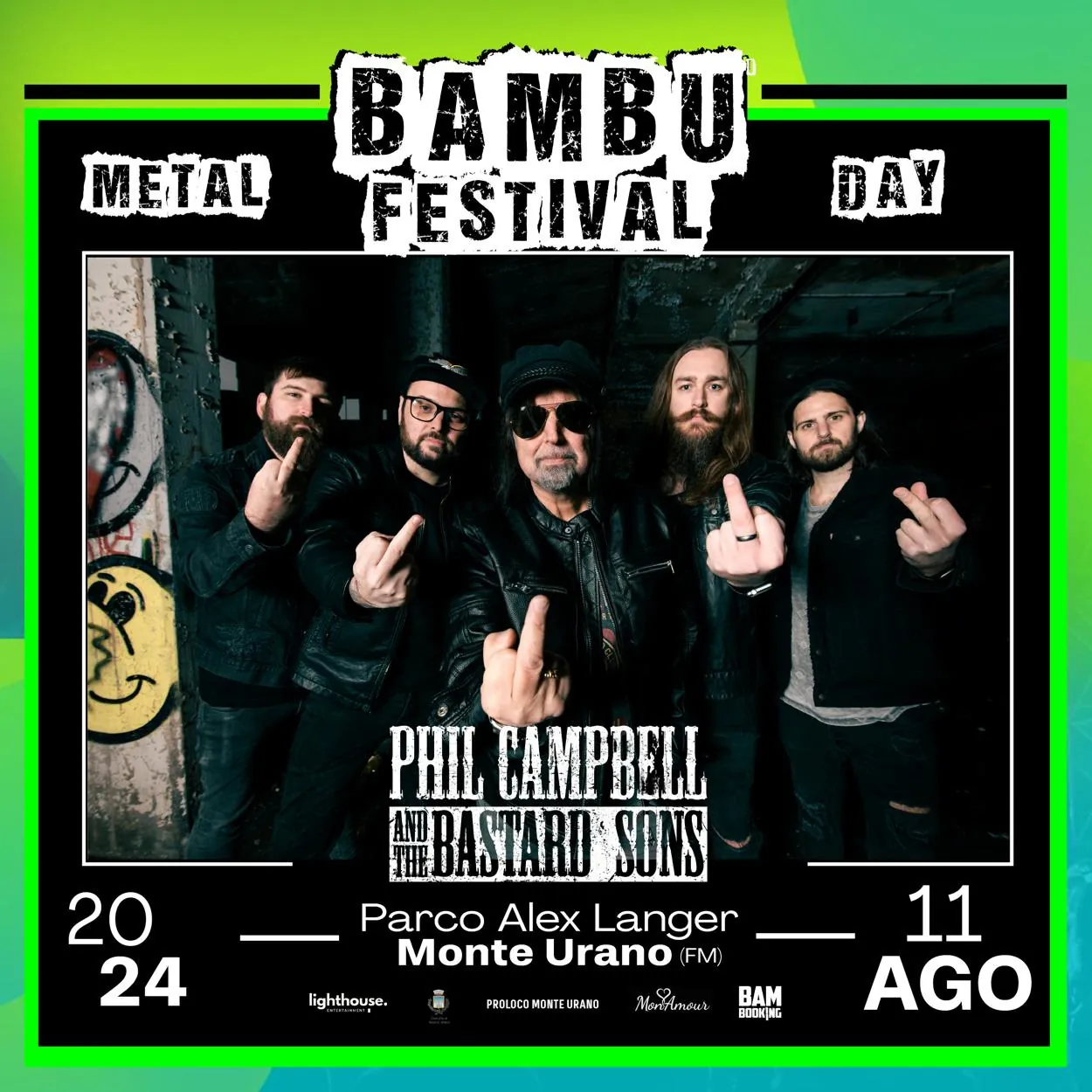 Phil Campbell & The Bastard Sons: aggiunti alla line-up del "Bambu Festival"