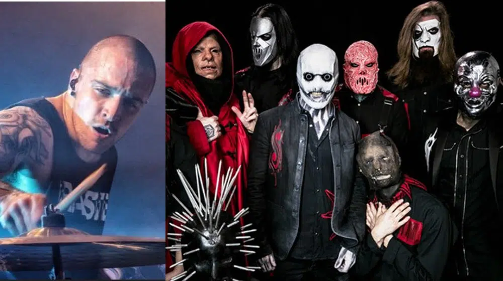 Slipknot: le immagini del primo concerto con il nuovo batterista