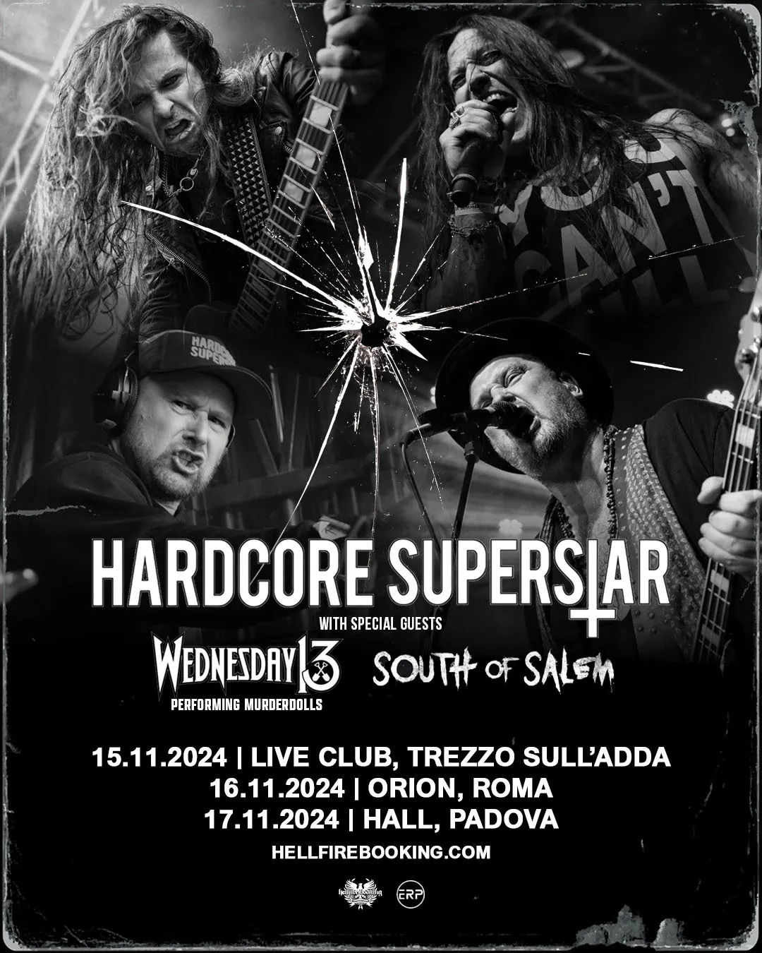 Hardcore Superstar: South Of Salem in apertura!