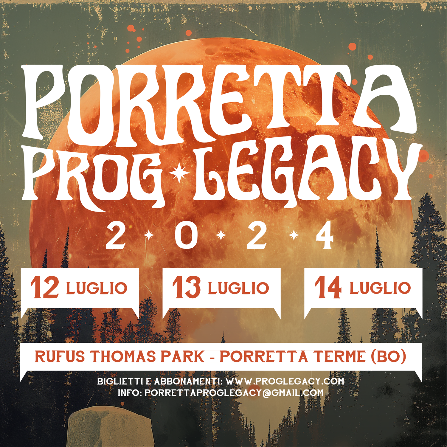 Porretta Prog Legacy 2024: svelati gli headliner