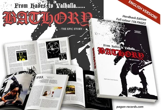 Bathory: stampata in inglese la biografia non ufficiale From Hades To Valhalla