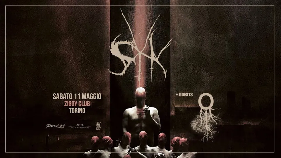 SYK e O live: sabato 11 maggio allo Ziggy Club di Torino