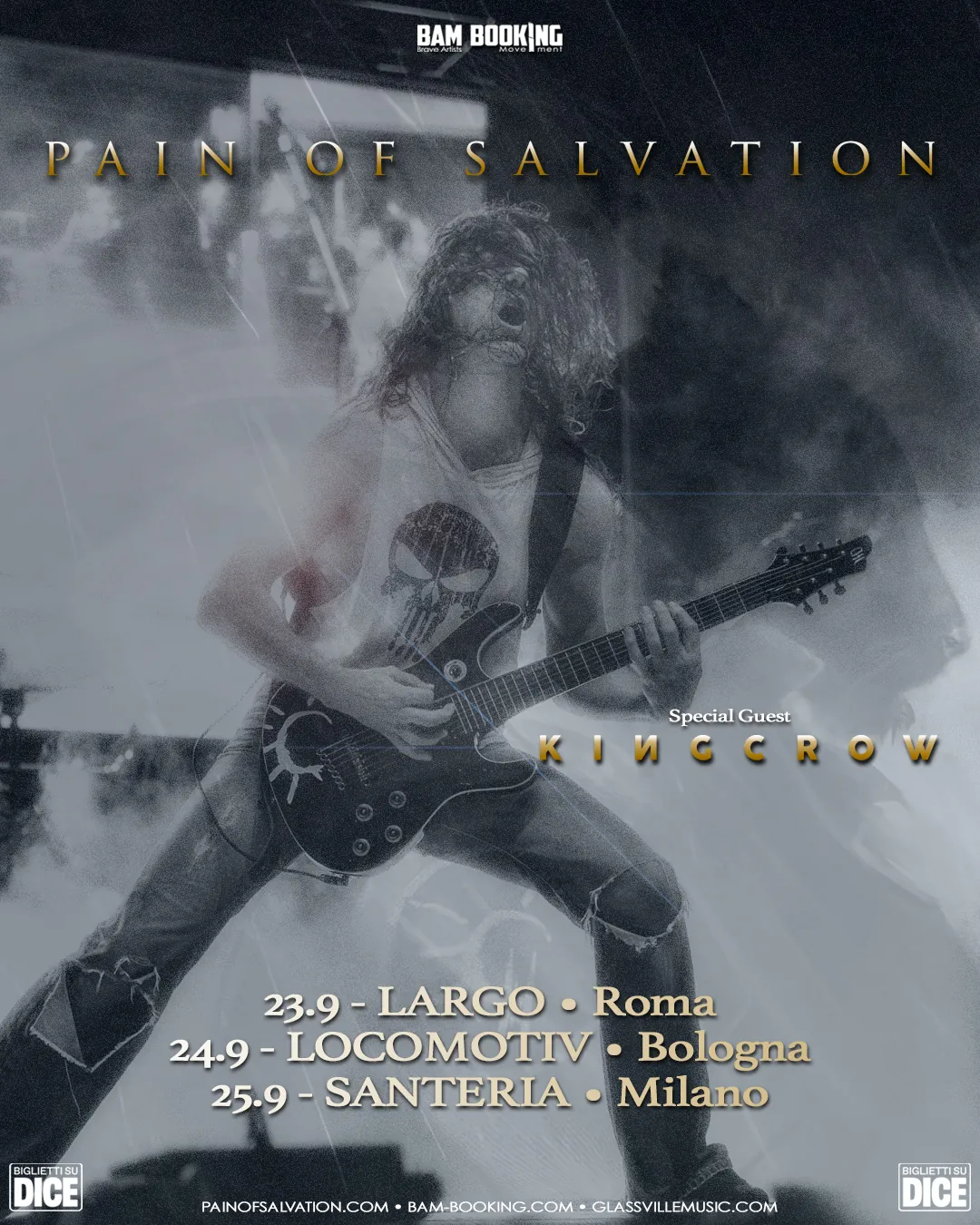 Pain of Salvation: tre date in Italia a fine settembre