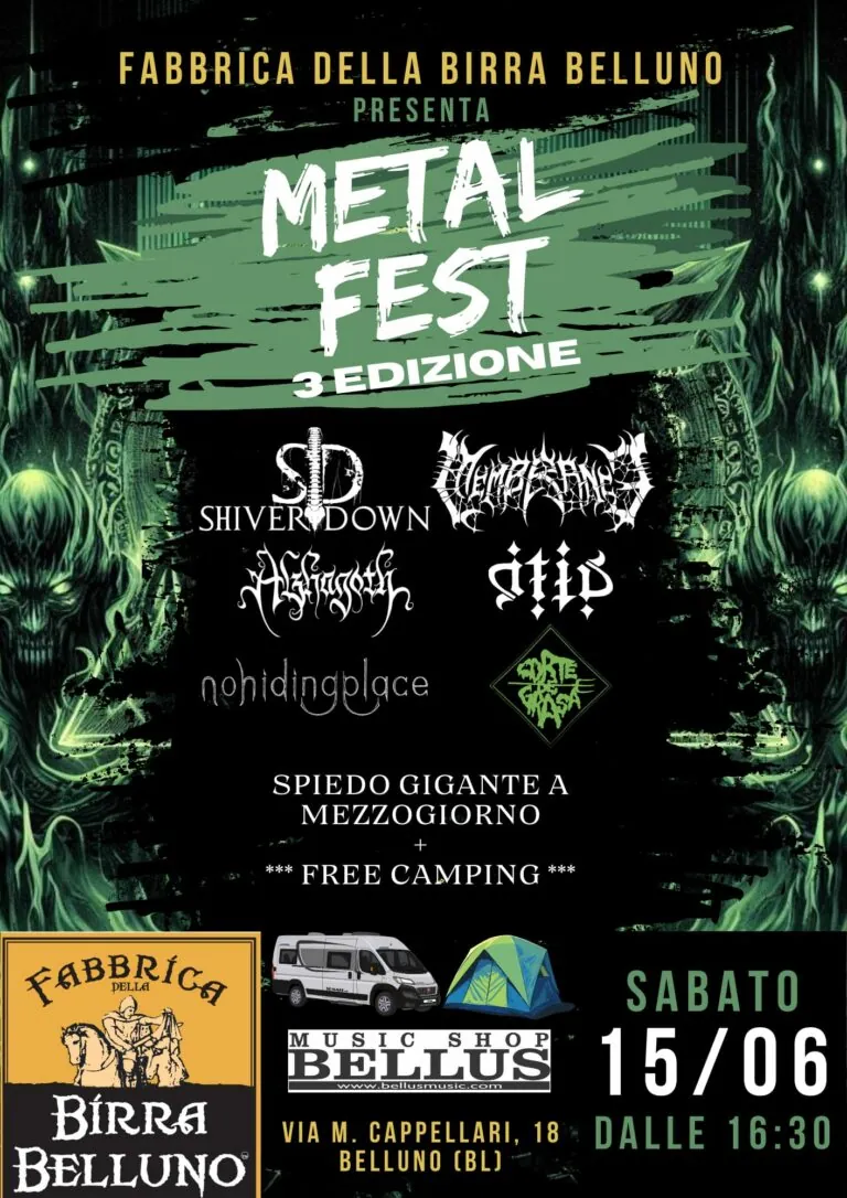 Live Report: Belluno Metal Fest – 15 giugno 2024