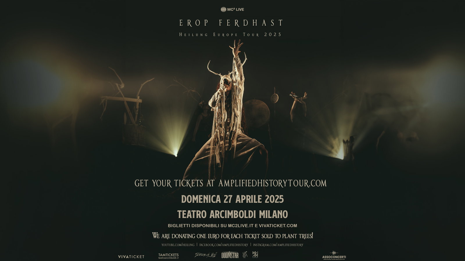 Heilung - Erop Ferdhast Tour @ Teatro Arcimboldi, Milano - 27/04/2025