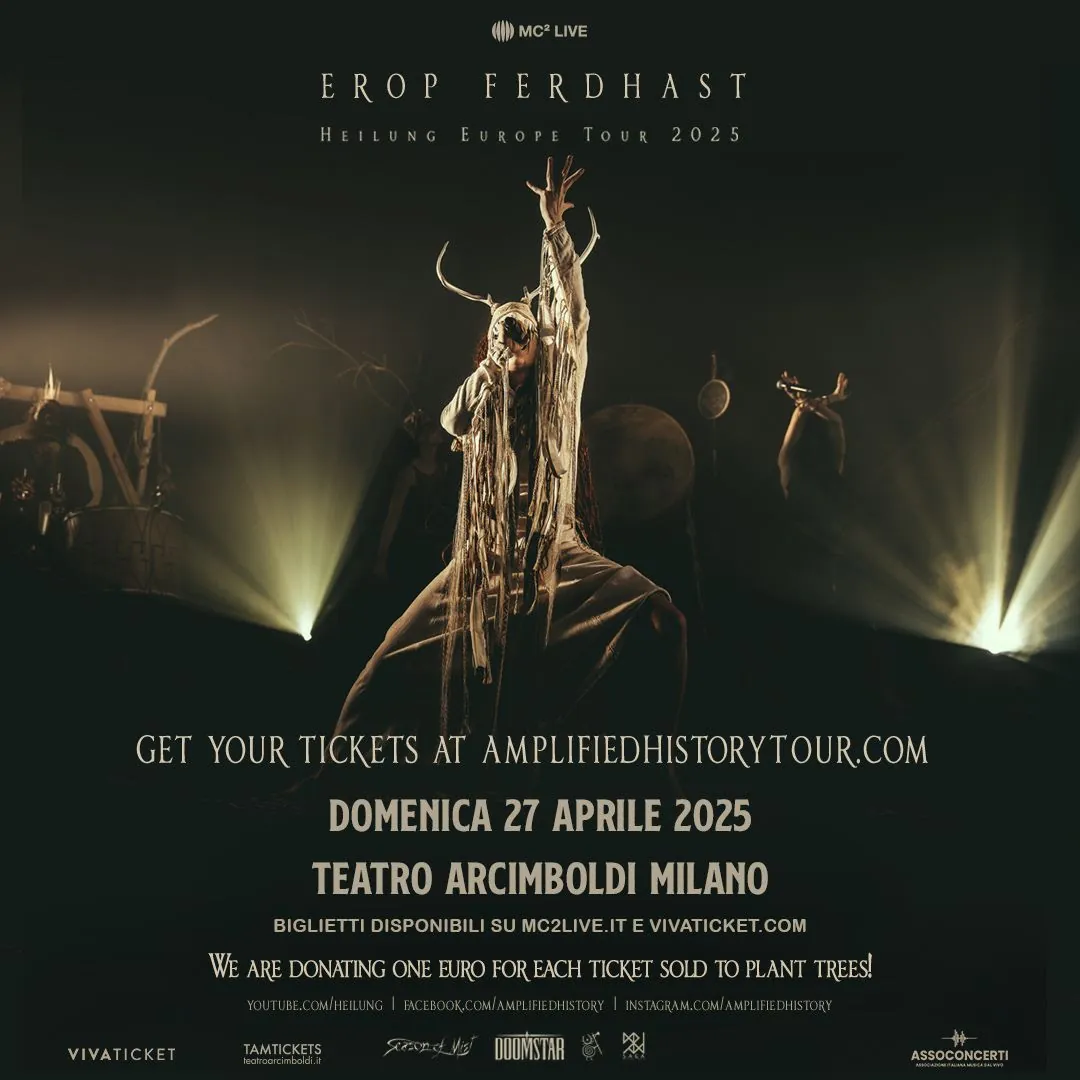 Heilung: una data al Teatro Arcimboldi di Milano nel 2025
