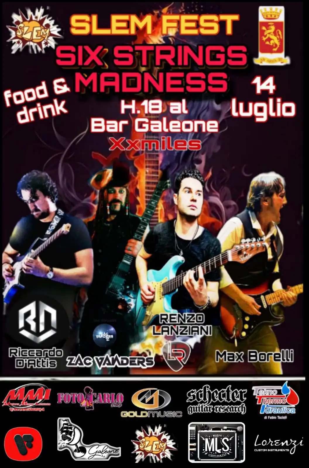 SLEM Fest: a Ventimiglia una serata per gli amanti della chitarra