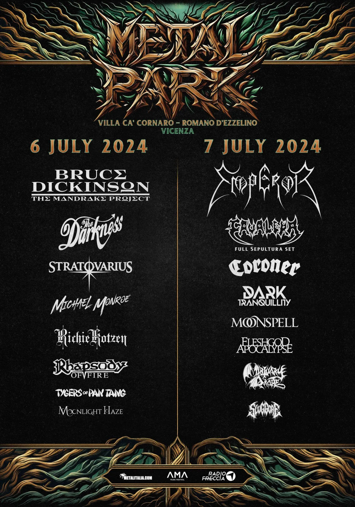 Metal Park 2024: bracciali, acqua gratis, ristorazione e altre informazioni!
