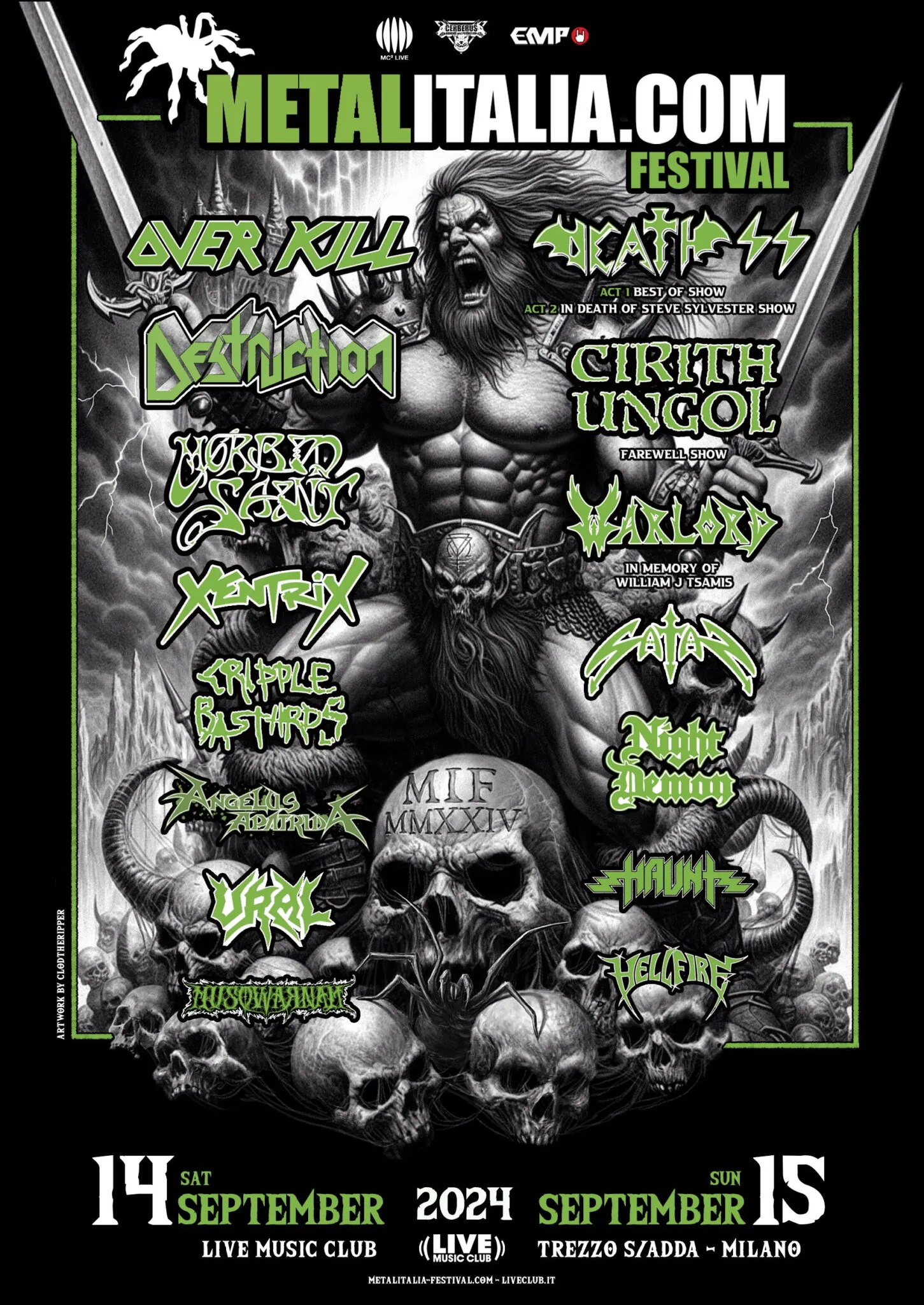 Metalitalia Festival 2024: il bill completo con Xentrix, Satan, Angelus Apatrida e altri!