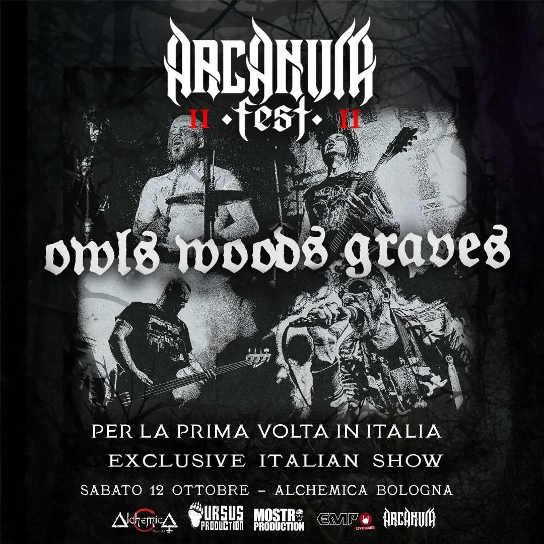 Owls Woods Graves: annunciata l'unica data italiana