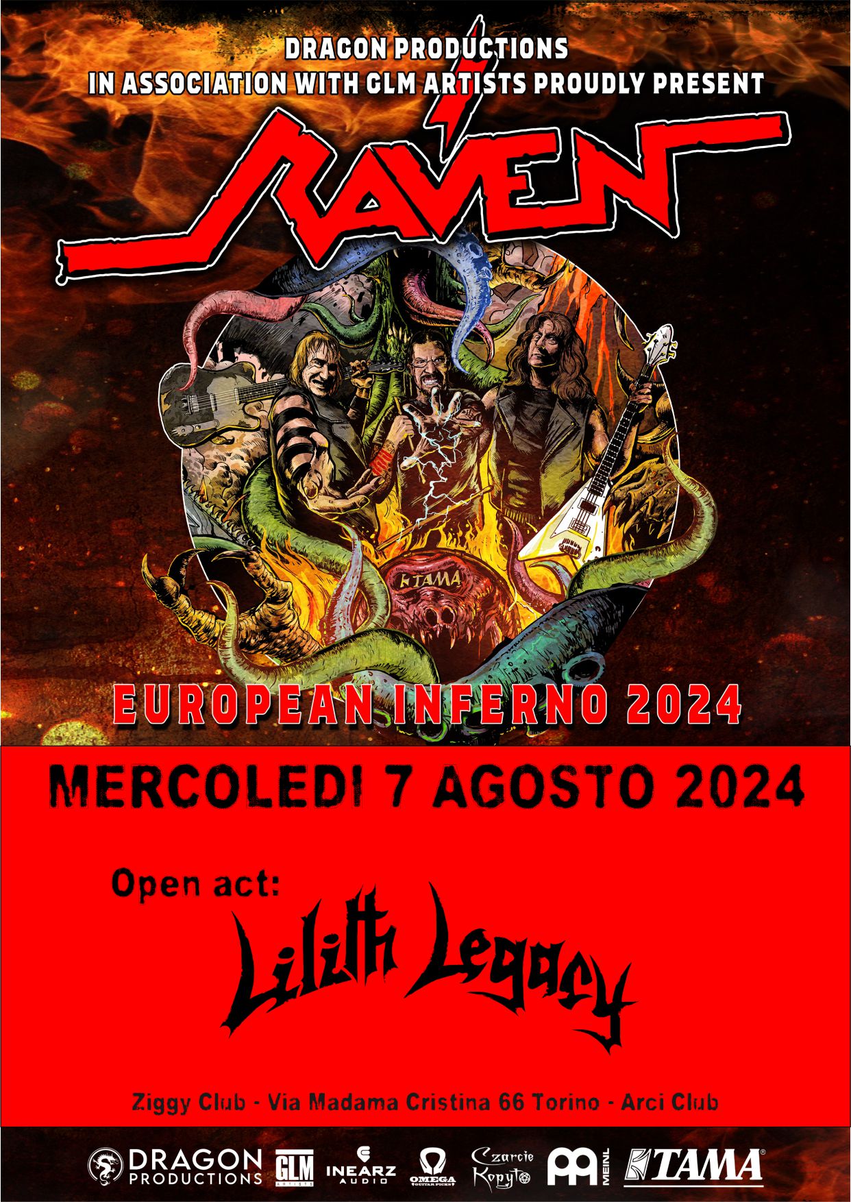 Raven + Lilith Legacy @ Ziggy Club, Torino - 07/08/2024