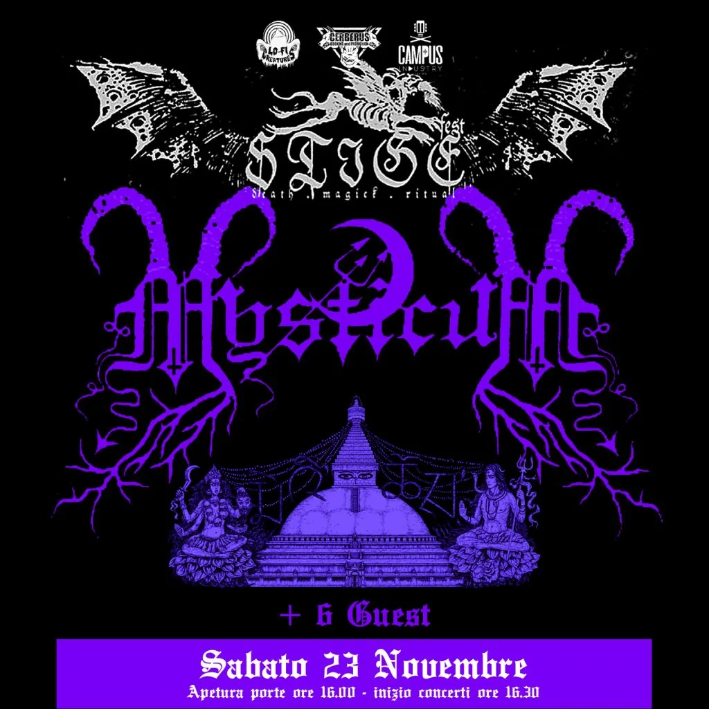 Stige Fest 2024: Mysticum + Cult Of Fire A Parma!