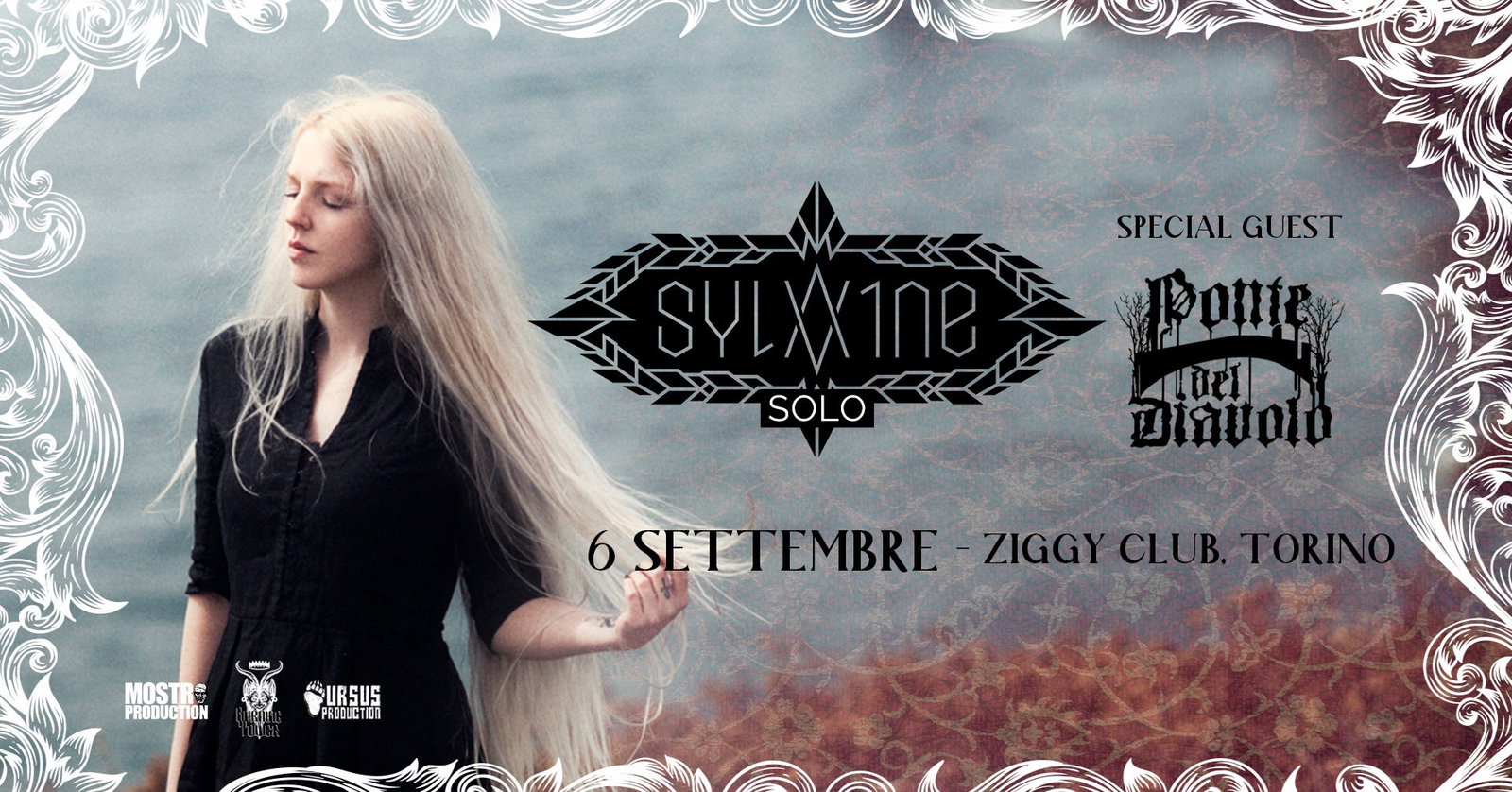 Sylvaine + Ponte del Diavolo @ Ziggy Club, Torino - 06/09/2024