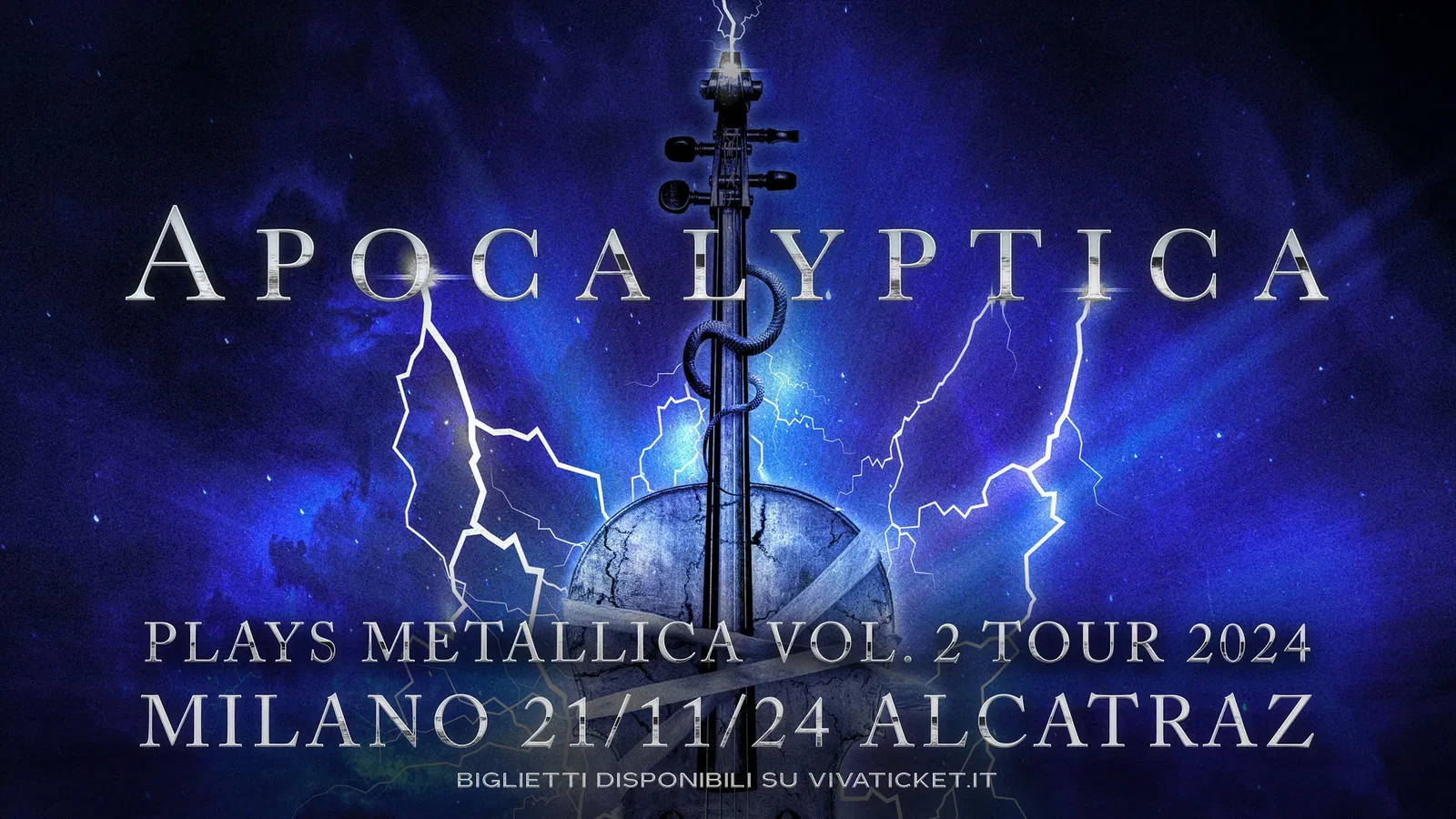Apocalyptica plays Metallica Vol. 2 @ Alcatraz, Milano - 21/11/2024