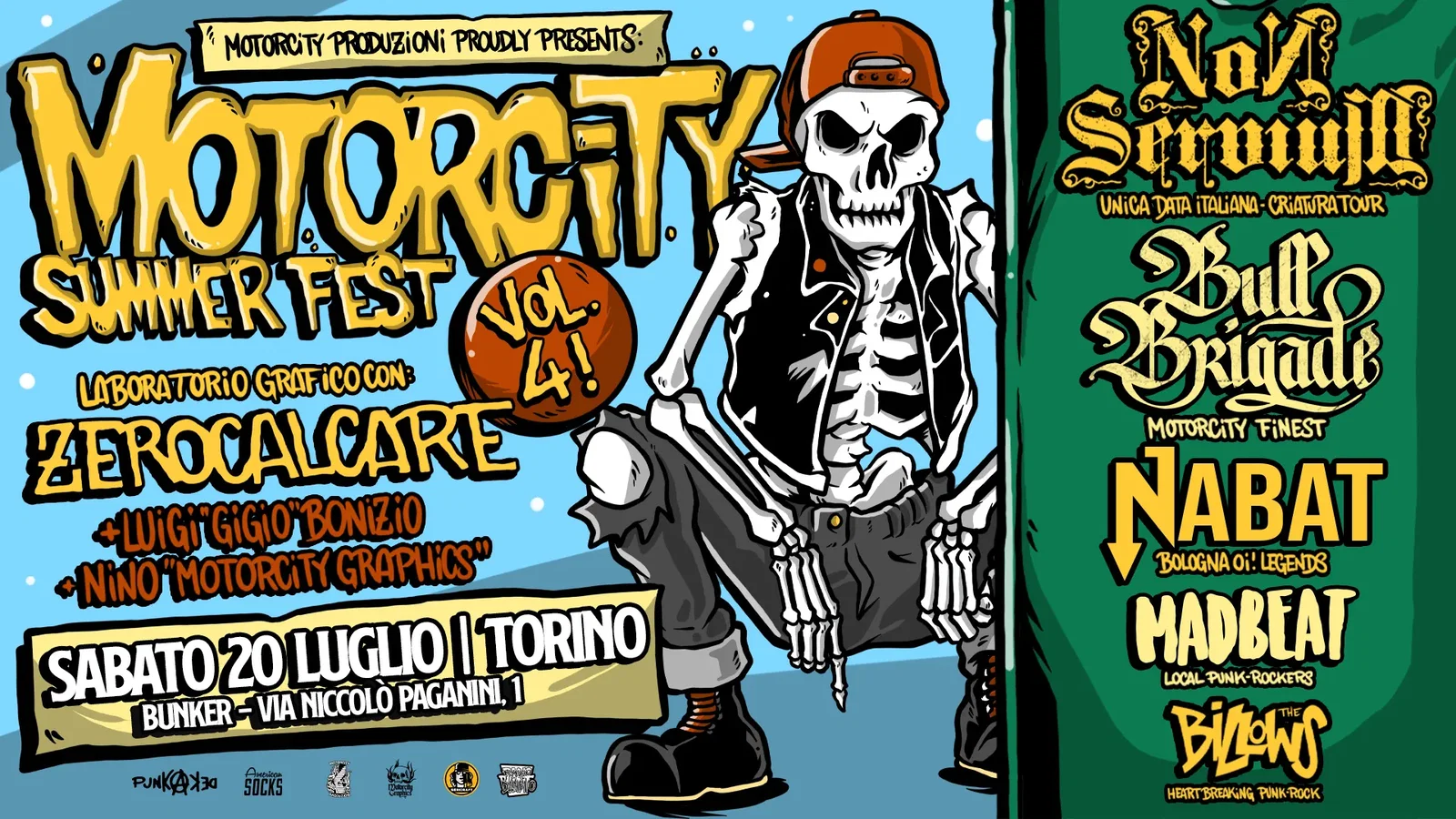 Motorcity Summer Fest Vol. 4 @ Bunker, Torino - 20/07/2024