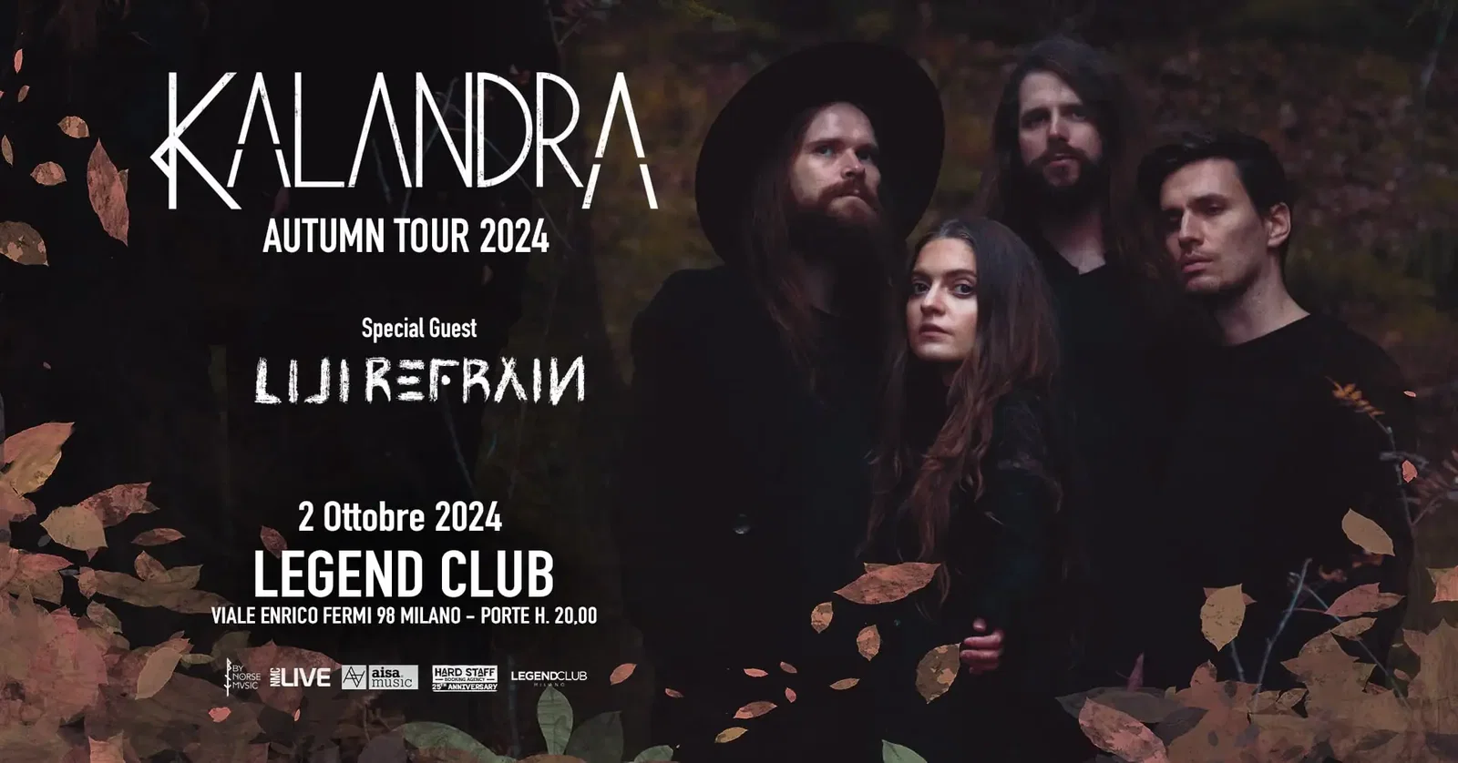 Kalandra + Lili Refrain @ Legend Club, Milano - 02/10/2024
