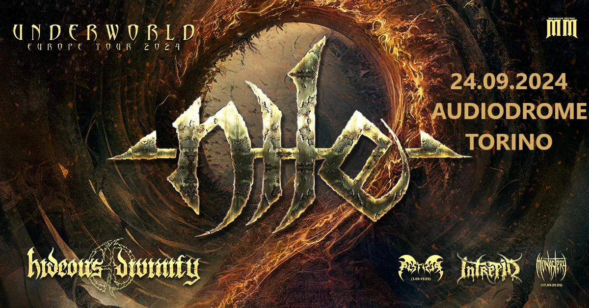 Nile + Hideous Divinity + Intrepid + Monastery @ Audiodrome, Moncalieri (TO) - 24/09/2024