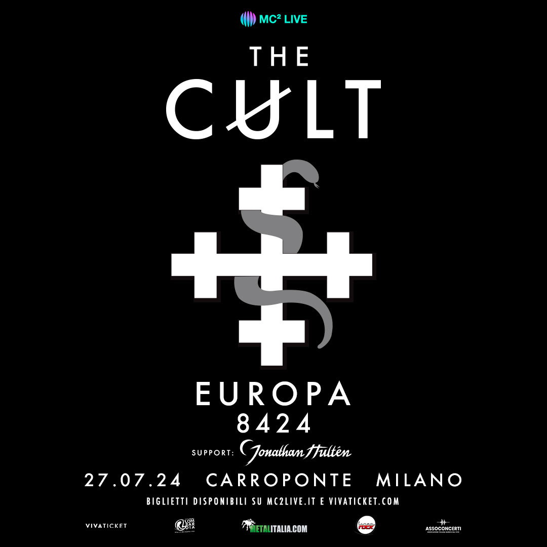 The Cult: gli orari della data al Carroponte