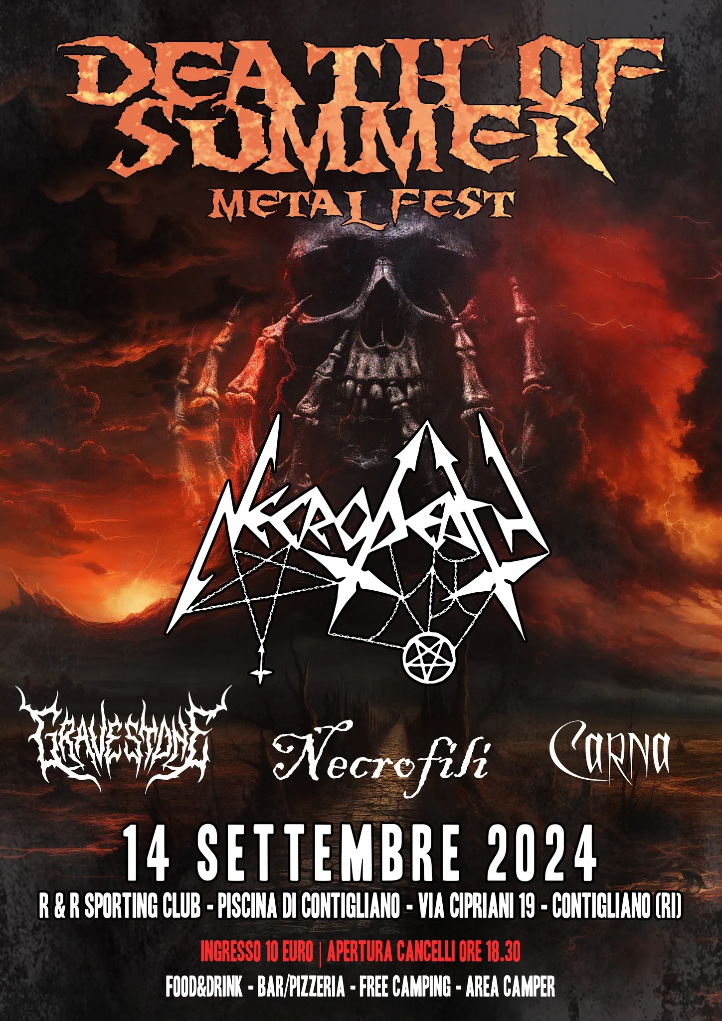 Death Of Summer Metal Fest 2024: al via la quarta edizione