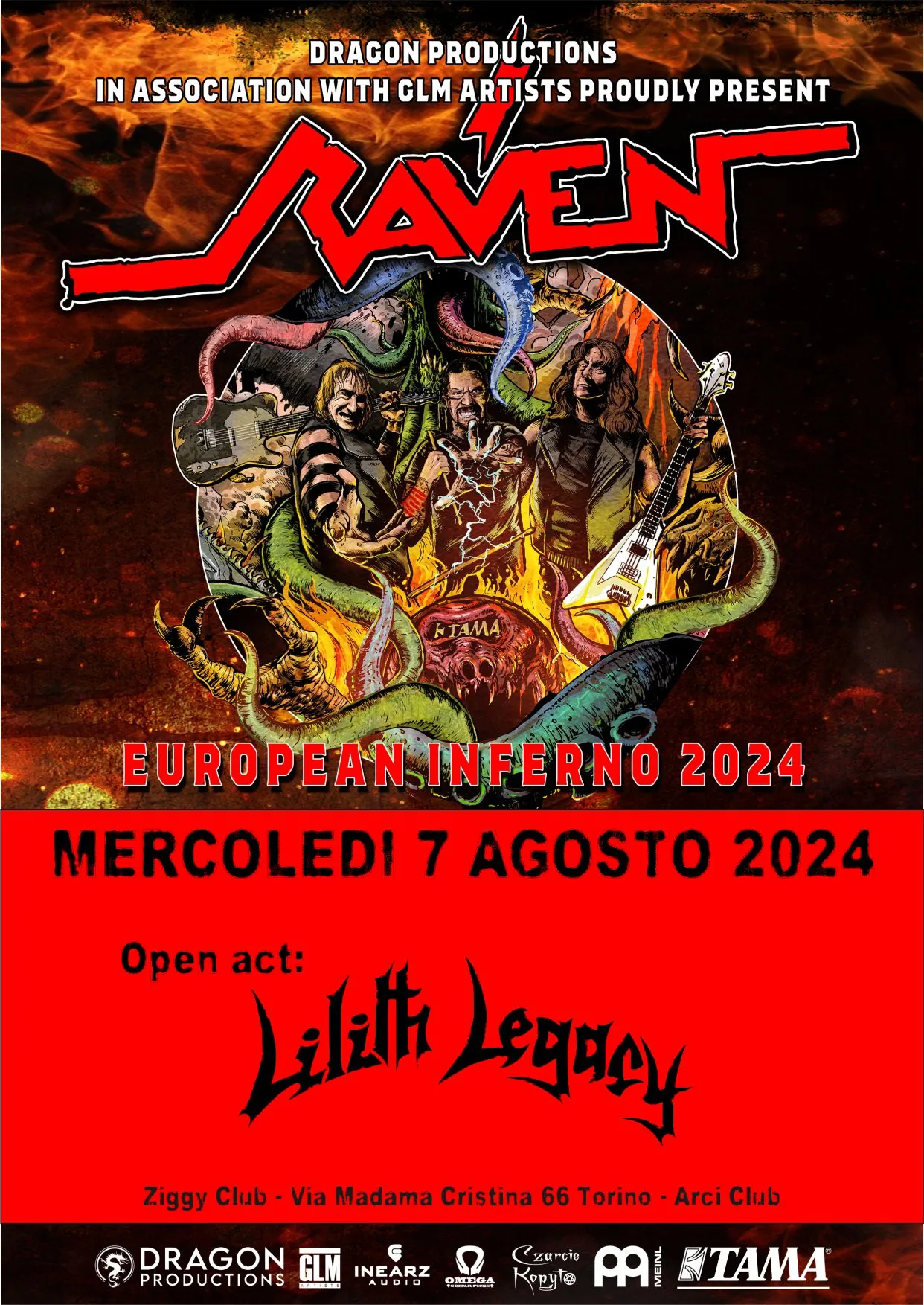 Live Report: Raven + Lilith Legacy @ Ziggy Club, Torino - 07/08/2024